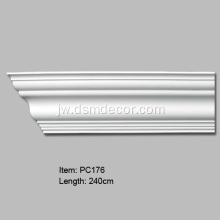 Plain Cornice Molding Kanggo Tembok